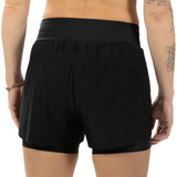 2-IN-1 MESH SHORT - BLACK