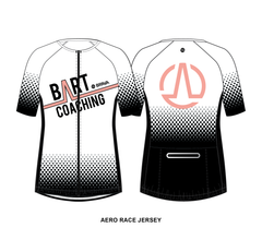 Bart Coaching - Aero Race Jersey - White Edition